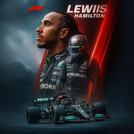 Lewis Hamilton Mercedes AMG Petronas Model Car