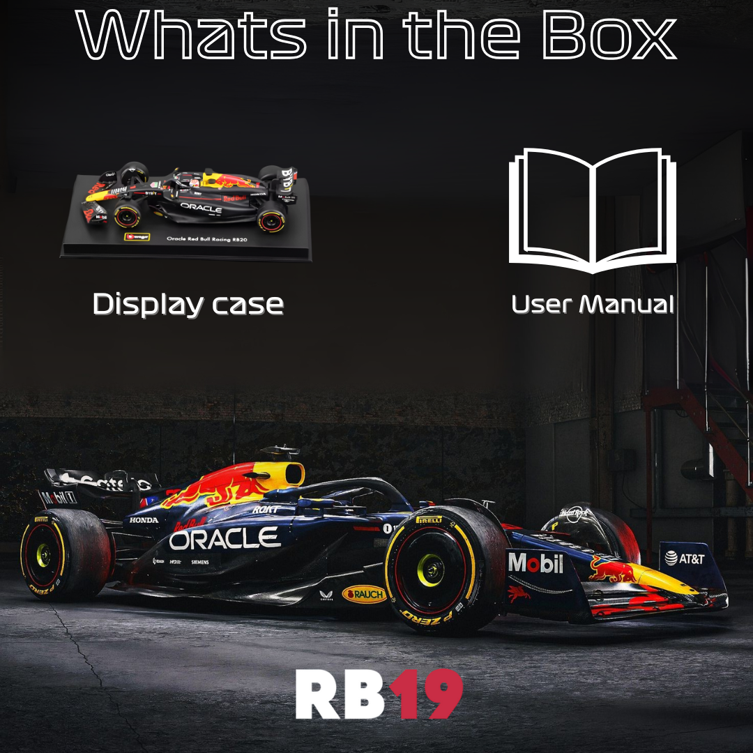 Max Verstappen Oracle Red Bull Racing Model Car