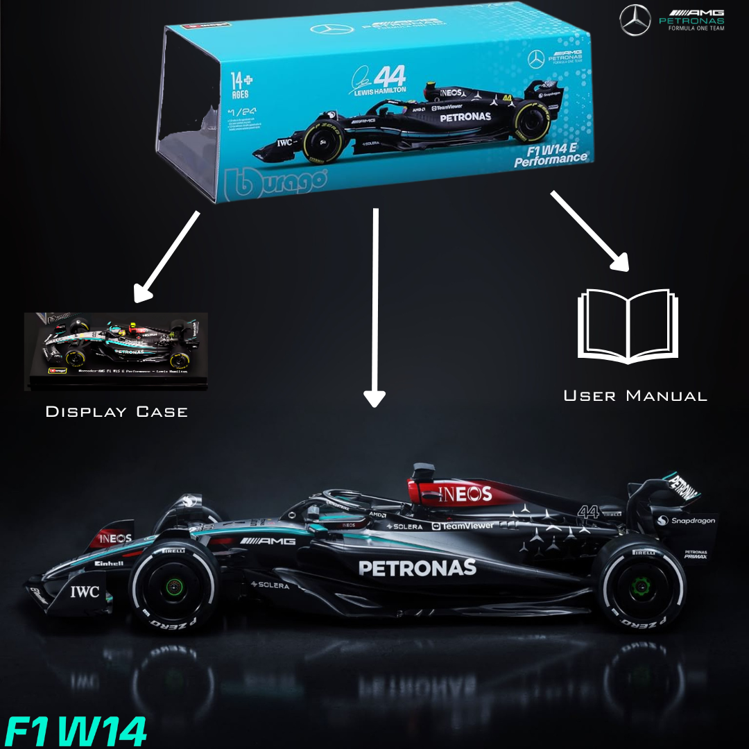 Lewis Hamilton Mercedes AMG Petronas Model Car