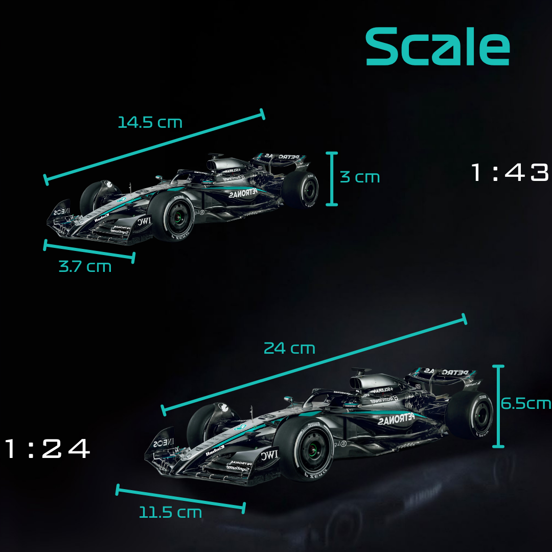 Lewis Hamilton Mercedes AMG Petronas Model Car
